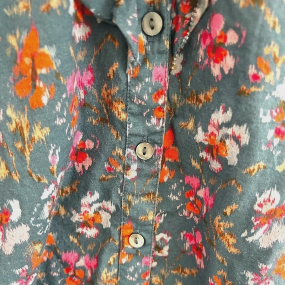 🌻Sundance Floral Ruffle Blouse - Multicolor - Picture 6 of 13
